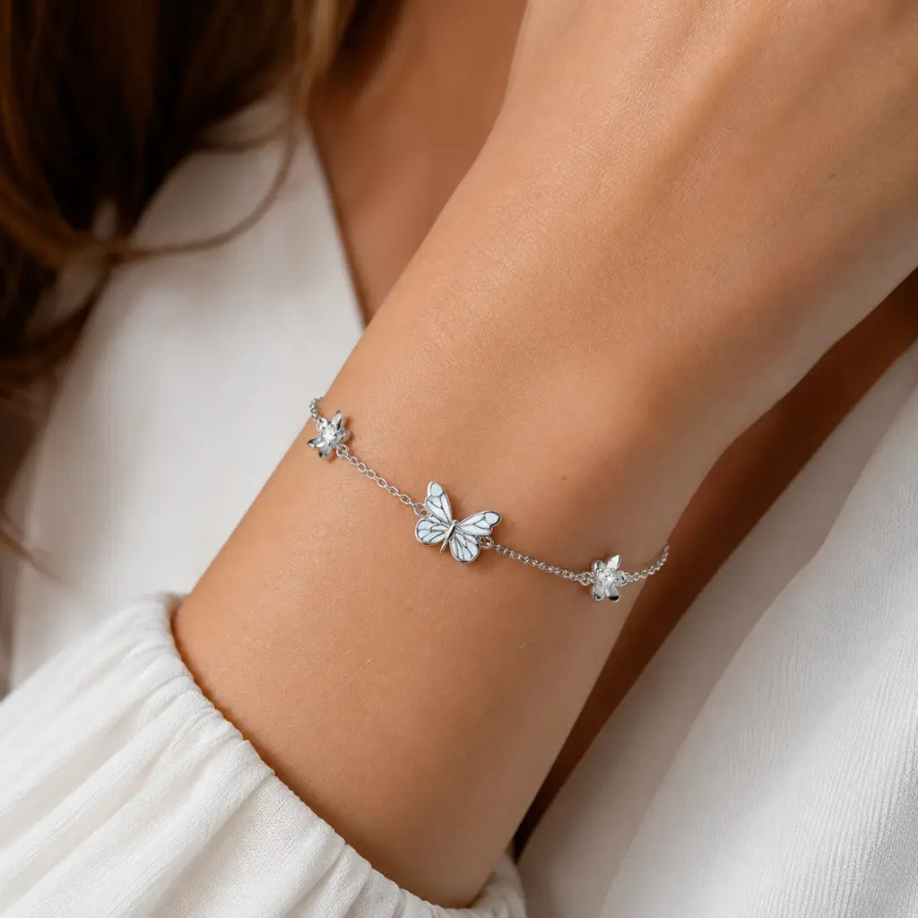 Glow-in-the-Dark Butterfly Bracelet