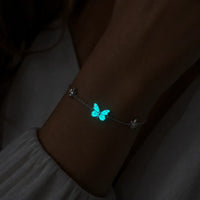Glow-in-the-Dark Butterfly Bracelet