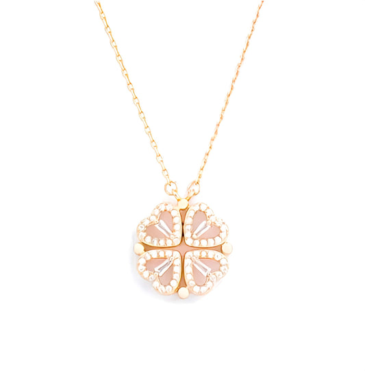 Collar Corazón Amuleto de la Suerte