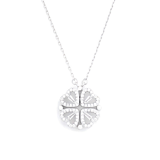 Collar Corazón Amuleto de la Suerte