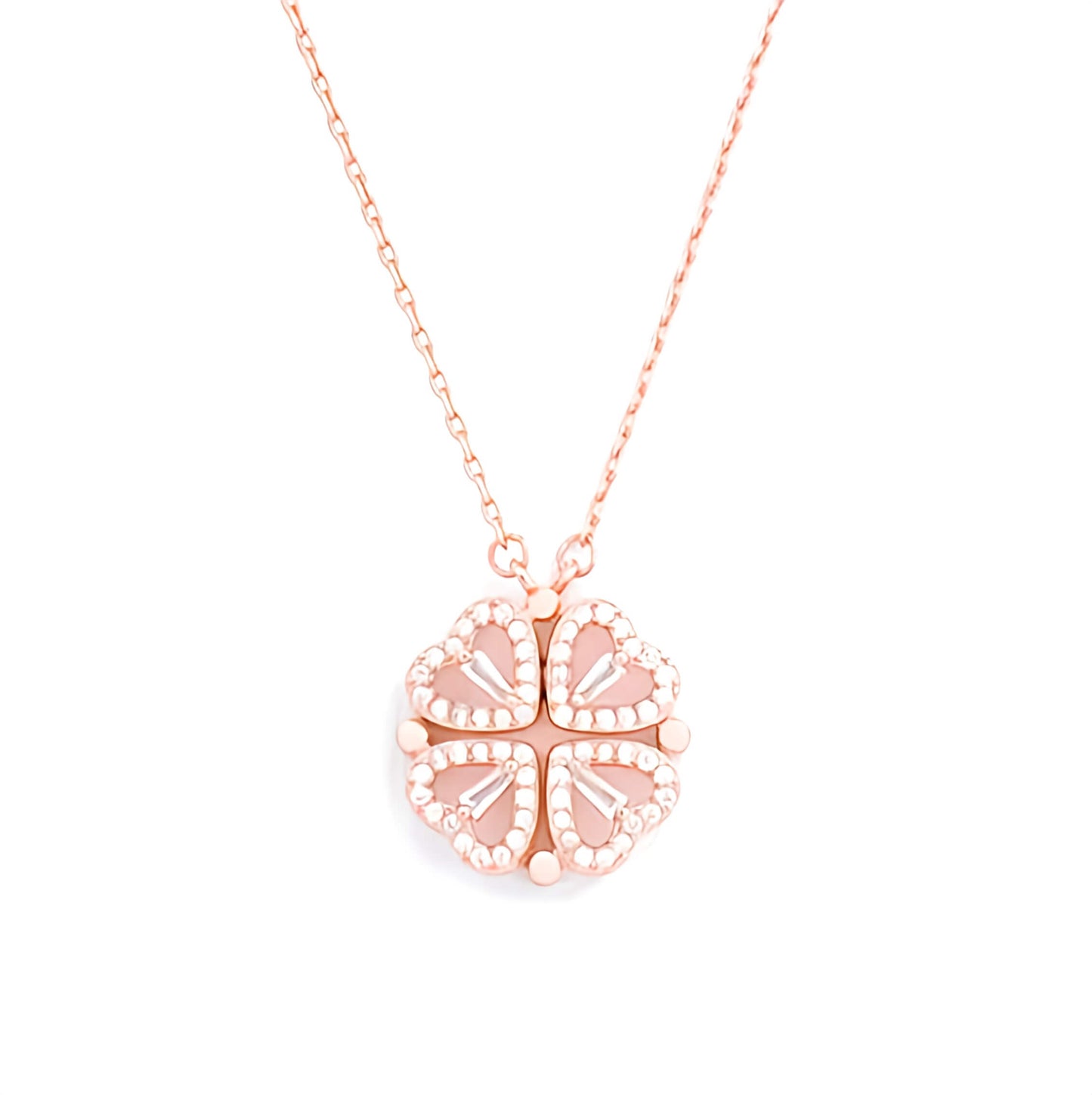 Collar Corazón Amuleto de la Suerte