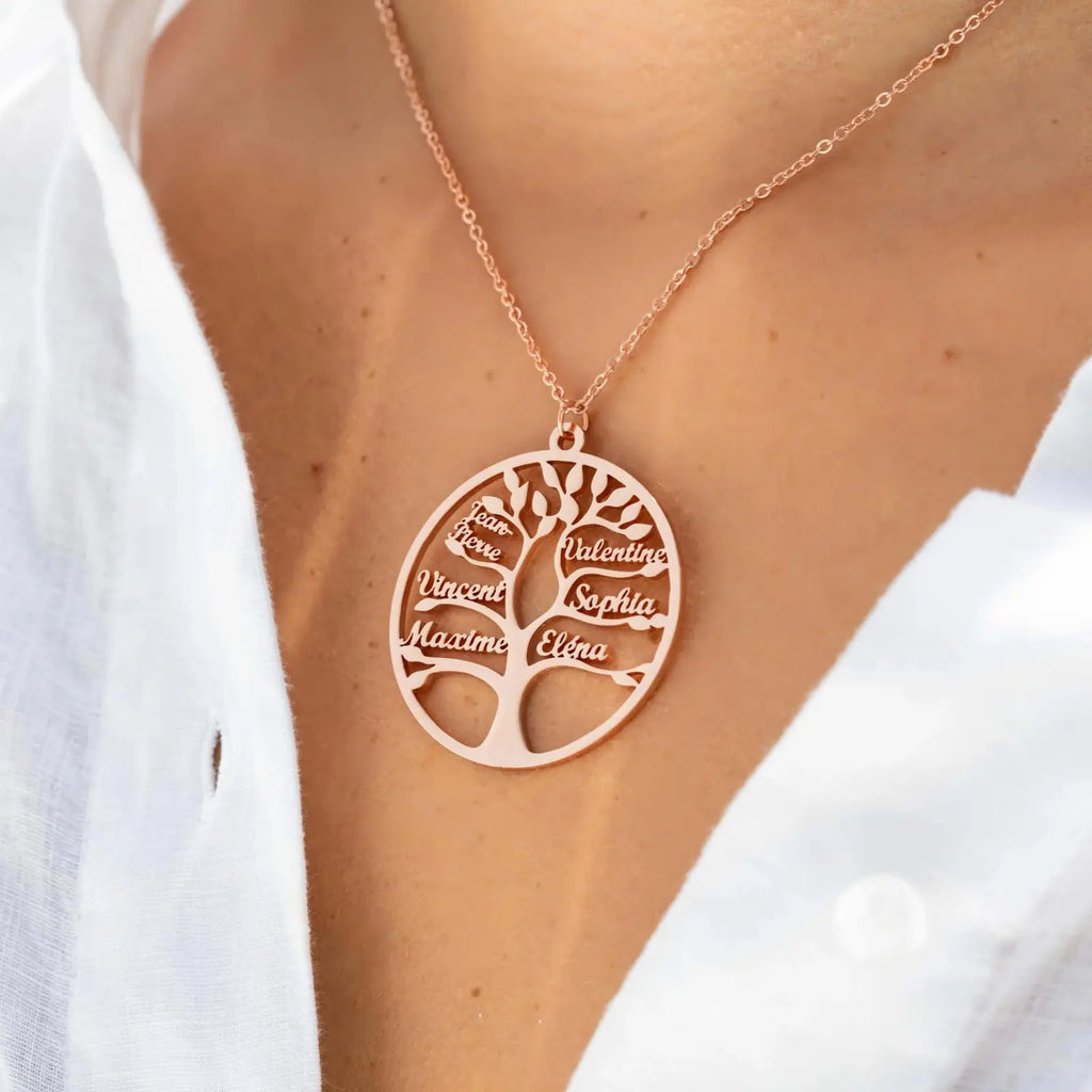 Tree of Life Necklace – Up to 13 Names