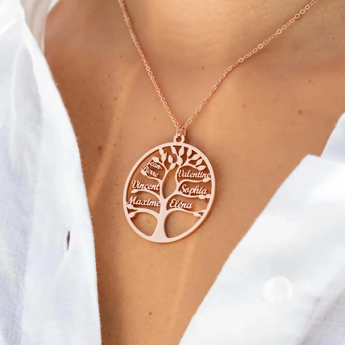 Tree of Life Necklace – Up to 13 Names