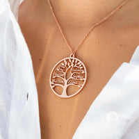 Tree of Life Necklace – Up to 13 Names