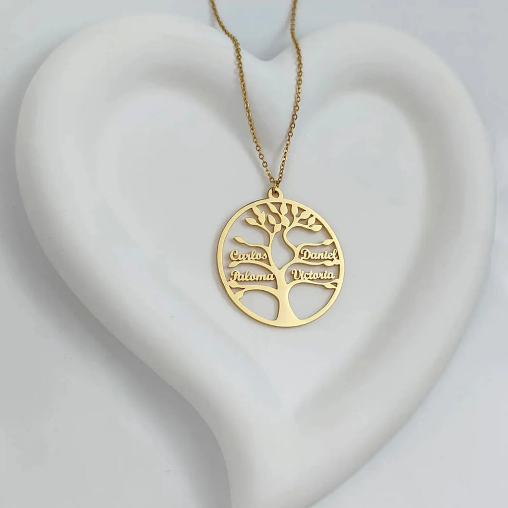 Tree of Life Necklace – Up to 13 Names
