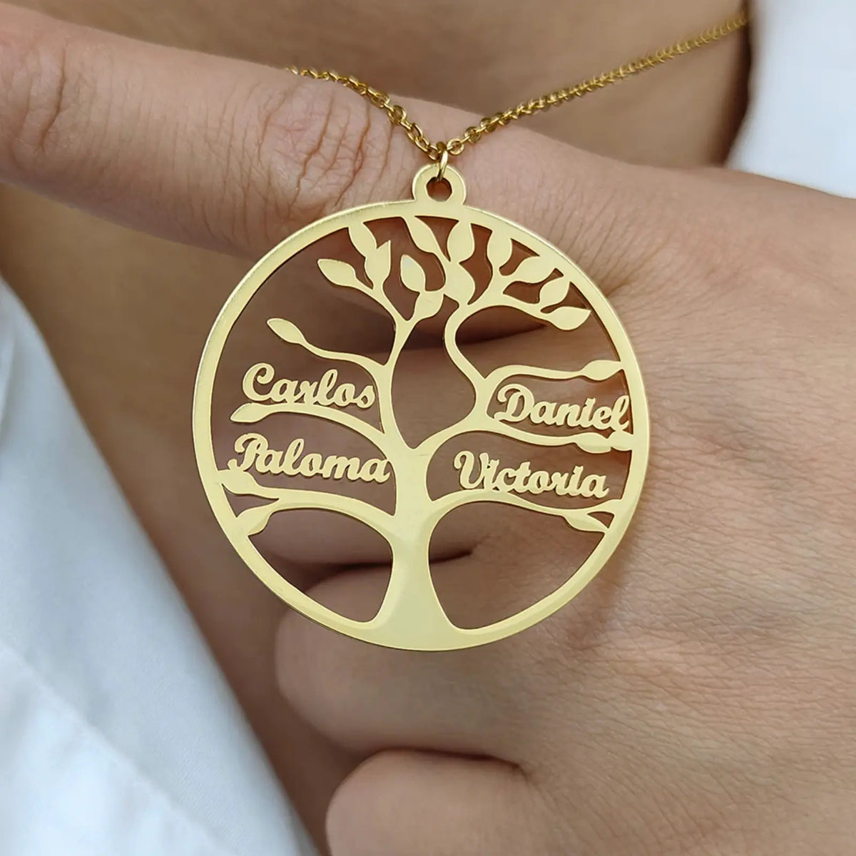Tree of Life Necklace – Up to 13 Names