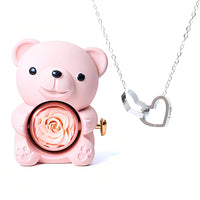 Forever Bear and Personalised Necklace