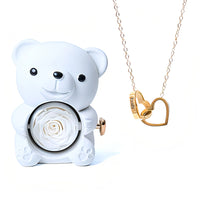 Forever Bear and Personalised Necklace