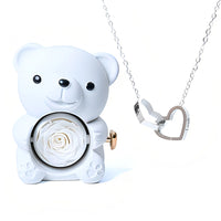Forever Bear and Personalised Necklace