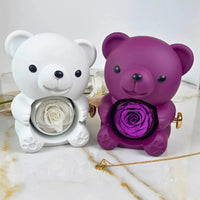 Forever Bear and Personalised Necklace